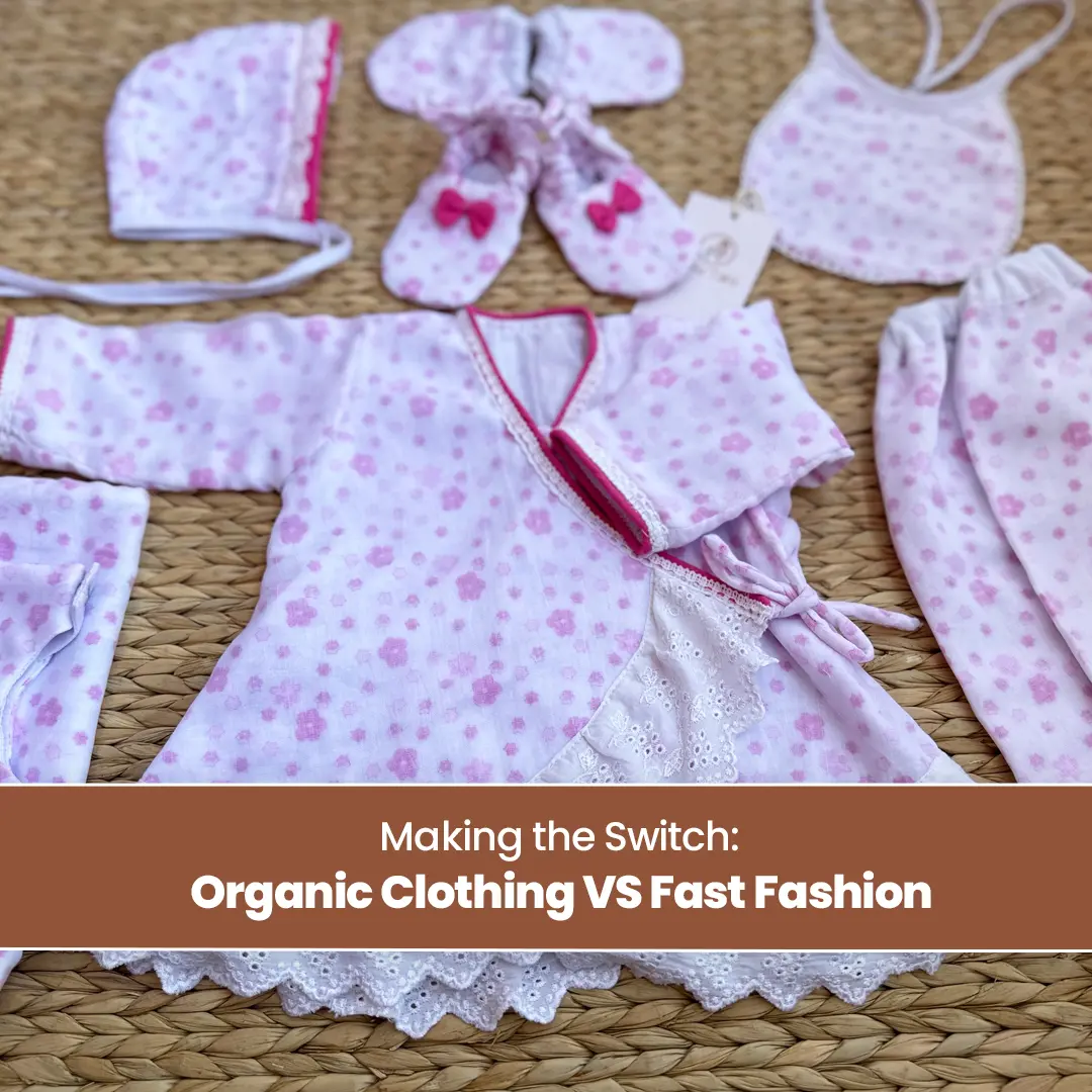 Organic Clothing vs fast fashion