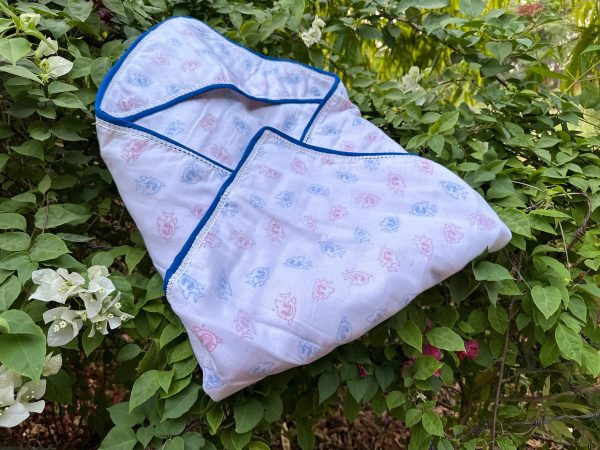 Blue Baby Shark Promise Blanket