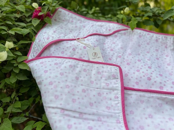 Pink Floral Promise Blanket - Image 3