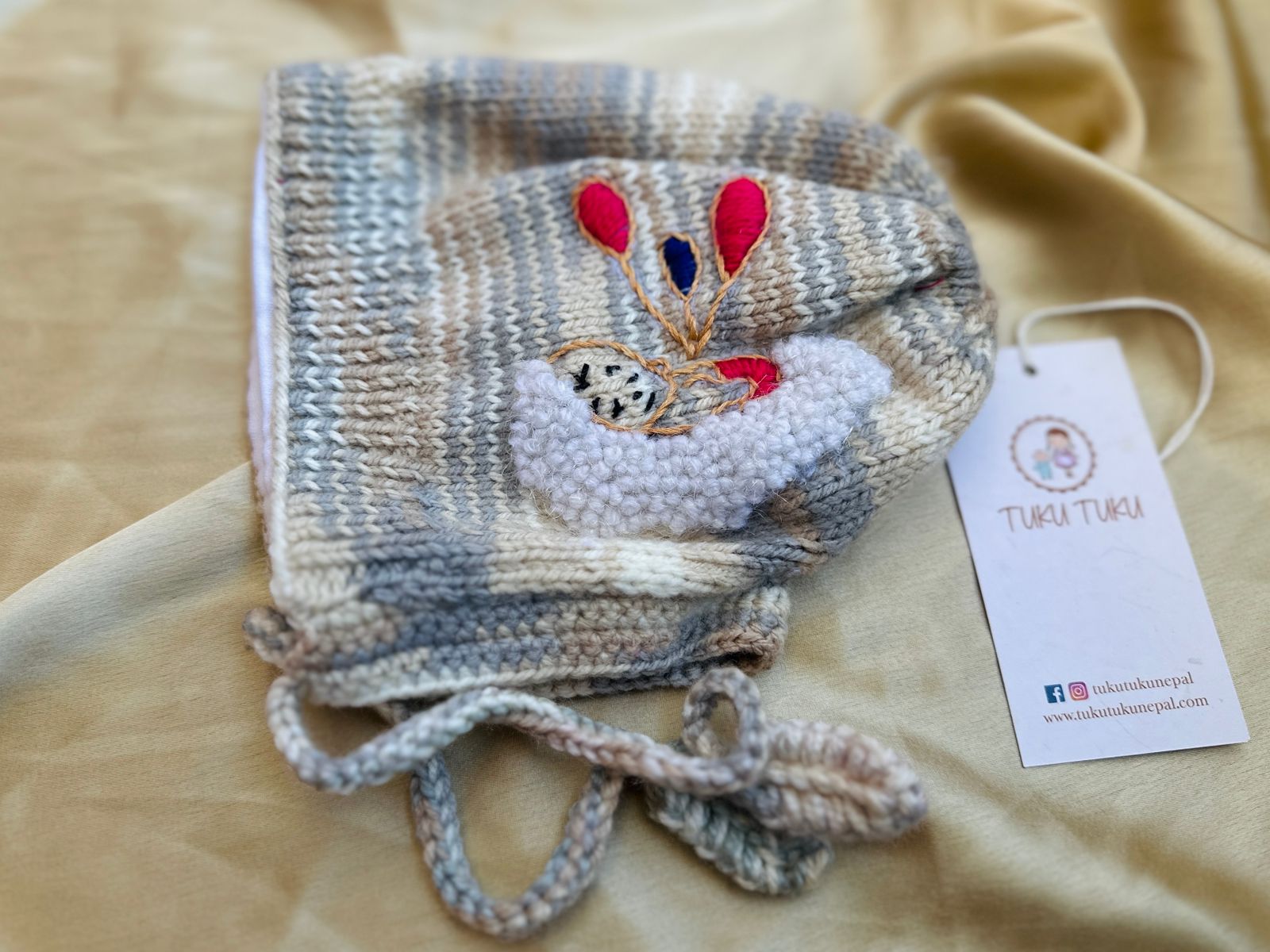 Dreamy Baby Balloon Bonnet