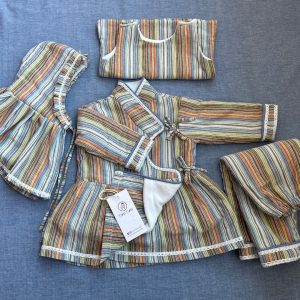 Chaubandhi Dress Set