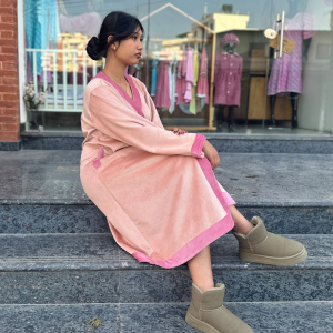 💁‍♀️ Blush Pink — Winter Hug Robe 🫂
