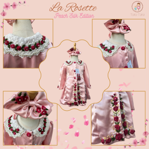 La Rosette 🌹 -Peach silk edition