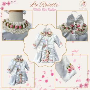 La Rosette 🌹 -white silk edition